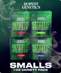 The Dopest SMALLS Variety pack: 1oz total of 4 strains