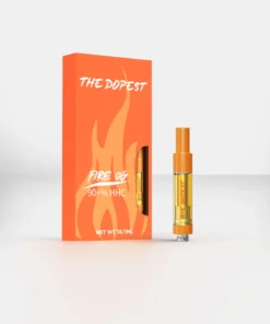 The Dopest Fire OG- Indica HHC Vape Cartridge