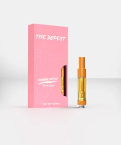 The Dopest Strawberry Shortcake - Indica HHC Vape Cartridge