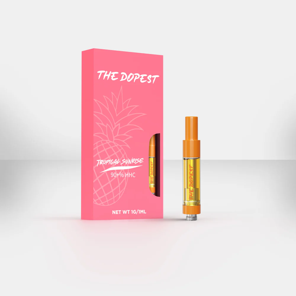 The Dopest Tropical Sunrise- Hybrid HHC Vape Cartridge
