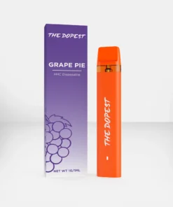 The Dopest Grape Pie - Indica HHC Vape Disposable