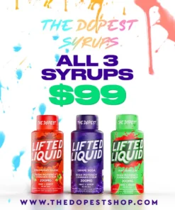 Syrup Variety 3-pack: 200MG HHCP + HHC Syrup