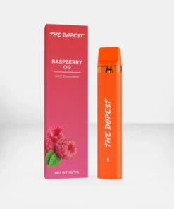 Raspberry OG Indica HHC Vape Disposable