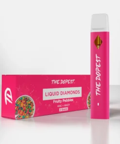 Fruity Pebbles 2G HHCP Liquid Diamonds Indica Disposable