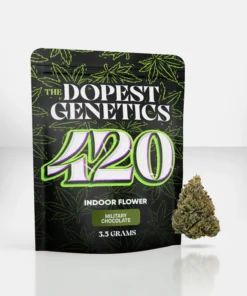 Indoor 420 Exclusive strain Military Chocolate Indica Flower