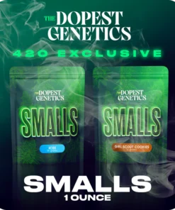 2-PACK 420 Exclusive SMALLS: Girl Scout Cookies & Icee: one full ounce