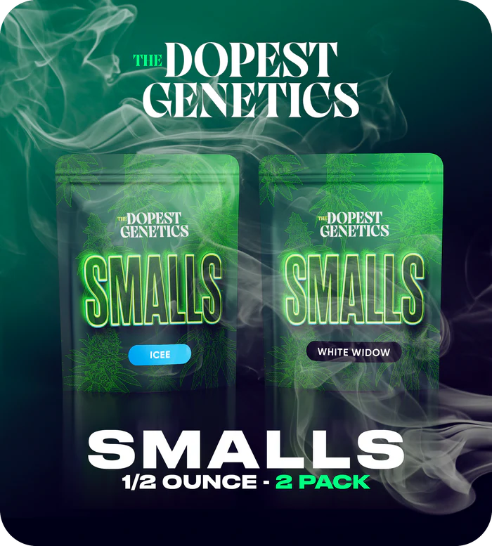 SMALLS 2-PACK: 1/2 OZ TOTAL: WHITE WIDOW & ICEE
