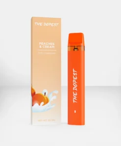 The Dopest Peaches & Cream - Sativa HHC Vape Disposable