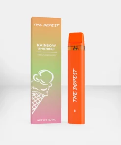 The Dopest Rainbow Sherbet - Hybrid HHC Vape Disposable