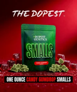 Smalls: CANDY GUMDROP Indica flower 28 grams