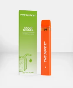The Dopest Sour Diesel - Sativa HHC Vape Disposable