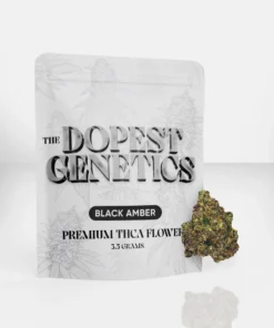 The Dopest Premium Black Amber Indica Flower