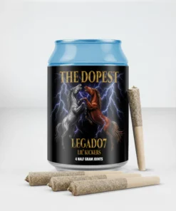 Legado 7 X The Dopest Lil' Kickers: (4) .5g pre-rolls