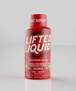 Lifted Liquid: 200MG Strawberry Splash HHCP + HHC Syrup