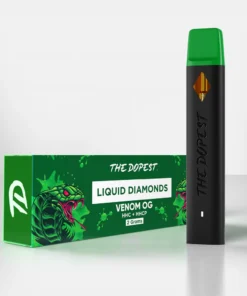 The Dopest Venom OG 2G Liquid Diamonds Disposable