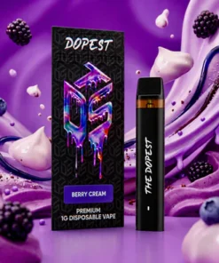 Berry Cream Hybrid THCA Vape Disposable