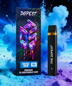 Blue Razz Fun Dip THCA Vape Disposable
